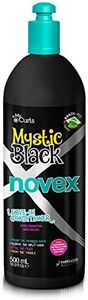 Novex Mystic Black Leave In Conditioner (16.9 oz) Baobab Oil Protects, Adds Moisture to Kinky, Curly, Natural Hair. Controls Frizz, Softens, Enhances Shine on Dry, Coarse, Relaxed or Colored Hair