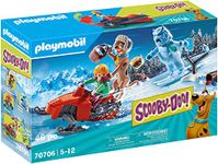 PLAYMOBIL SCOOBY-DOO! 70706 SCOOBY-DOO! Adventure with Snow Ghost, for Children Ages 5+