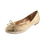 BCBGeneration Women's Wallee Ballet Flat,Gold Dust,7.5 M US