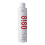 Schwarzkopf NEW OSiS+ Freeze Strong Hold Hairspray | Easy To Brush Without Flaking | Stronge Long Lasting Hold | Heat Protection up to 250°C/450°F | For All Hair Types, 300mL