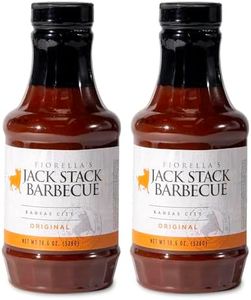 Jack Stack Barbecue Original Sauce - Kansas City BBQ Sauce - Smoked KC BBQ Sauce (2 Pack, 18oz Bottles)