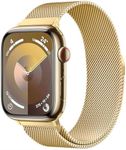 Original Stainless Steel Milanese Loop Compatible with Apple Watch Band 38mm 40mm 41mm 42mm 44mm 45mm 49mm, Magnetic Clasp Replacement Band for iwatch Series 9, Ultra 2, SE, Ultra, 8 7 6 5 4 3 2 1,