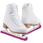 Jackson Classic 200 Womens/Girls Figure Ice Skates/JUST LAUNCHED NOV 2020, Medium Width, Womens Size 9 with Centipede Skate Guard