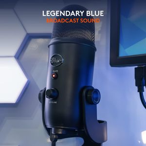 Blue Yeti USB Microphone – Black