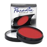 Mehron Makeup Paradise Makeup AQ Face and Body Paint Pro Size | Perfect for Special FX, Cosplay, and Halloween | Water Activated Face Paint & Body Paint 1.4 oz (40 g) (Beach Berry)