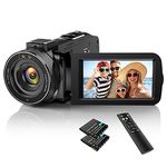 IXNAIQY Digital Camcorder 1080P 36MP, Vlogging Video Camera with IR Night Vision 16X Digital Zoom, Video Camera with 3.0" Touch Screen 270° Rotatable Camcorder with Remote Control, 2 Batteries