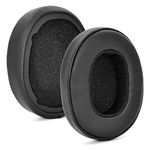 defean Hesh3 Crusher Ear Pads - Replacement Ear Cushion Earpads Cover Compatible with Skullcandy Crusher Wireless, Hesh 3 Wireless, Venue Wireless ANC,Over-Ear Headphone (Black)