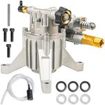 Hourleey 7/8" Shaft Vertical Pressure Washer Pump, 3400PSI 2.5GPM, Replacement Pump for Power Washer Kit, Compatible with Honda, Simpson, RYOBI, Briggs & Stratton, Subaru, Craftsman