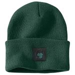 Carhartt Knit Shamrock Patch Beanie hat, North Woods, OFA