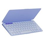 Logitech Keys-to-GO 2 Portable Bluetooth Tablet Keyboard with Built-in Cover, Slim & Compact Wireless Keyboard for Windows, Android, Linux, iPad, iPhone, Mac, Apple TV - Lilac