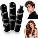 4Sets Upgrade Fluffy Hair Shaping Spray,Blue Fragrance Fluffy Shaping Spray | Shape Bangs, Curls, and Ponytails With Natural Movement,Effortless Natural Lift for Fine, Flat, or Thinning Hair Types