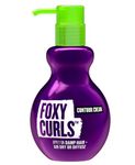 Bed Head by TIGI - Foxy Curls Curly Hair Cream - Anti Frizz Hair Products For Beautifully Defined Curls - Ideal For Curly And Wavy Hair - 200ml,Label/packaging may vary