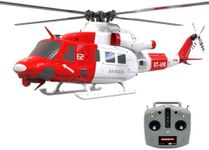 Goekhyrani RC Helicopter for Adultsr, GOOSKY E2 UH-1Y 2.4G 6CH Dual Brushless Direct Drive RC Simulation Helicopter Model with Lidar Positioning, Gift for Men 2025 (RTF/Mode 1 2 Switchable/Livery)