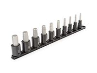 TEKTON 1/2 Inch Drive Hex Impact Bit Socket Set, 14-Piece (6-19 mm) | SIB92101