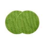 Gladwell Glider Cordless Electric Mop Replacement Pads, Green, Pack of 2