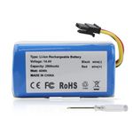 TIIANTE 14.8V 40Wh Vacuum Rechargeable Battery Compatible for AIRROBO P10 Robot Vacuum Cleaner Battery