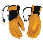 Kinco Premium Ski Gloves, golden, X-Large (Pack of 1)