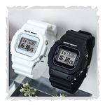 FROZIL Digital Black & White Color Strap 7 Light Day/Date Combo Watch for Kids Boys & Girls