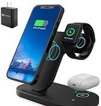 Wireless Charger, 3 in 1 Qi-Certifi