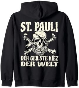 St. Pauli El Barrio Más De Moda Del Mundo St. Pauli Sudadera con Capucha