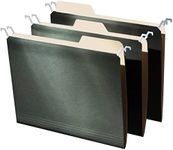 Find It Hanging File Folders for Filing Cabinet Storage - Pack of 9, Letter-Sized File Folder Set for Documents and Valuables - Filing Products for Organization, Back to School Supplies, Green