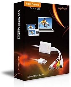 MyGica iGrabber Live Box USB Capture vidéo Live Streaming Free Driver pour Windows Mac Linux Numérisation Vidéo Capture USB 2.0 RCA VHS to Dvd OBS Studio Open Broadcaster Software/Nouvelle version