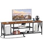 Furologee TV Stand with Power Outle