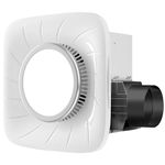 Hon&Guan Bathroom Exhaust Fan with Light, 111 CFM Ventilation Fan wih 900 LM LED Light for Home, 45 Watts & 1.5 Sones