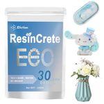 JDiction ResinCrete, 1000G Water-Based Eco-Friendly Formula, 20-30 Minutes Demold Fast Curing Eco Casting for Beginners, Natural Mineral Casting Powder, Easy Mix Non-Toxic for DIY Home Art