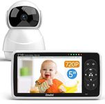 Omebel Baby Monitor, 720P 5" Baby C