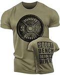 Happy Hour T-Shirt for Men Workout 