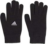 adidas,unisex-adult,Tiro Glove,Black/White,Large