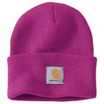 Carhartt Unisex Strickmütze Watch Hat Beanie A18, Magenta Agate, A18