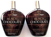 Lot of 2 Black Chocolate 200x Black Bronzer Tanning Lotion Brown Sugar Tan Inc. by Millennium Tanning Products