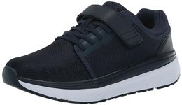 Propet Mens Ultimate Fx Running Sneakers Shoes - Black, Navy, 14 Wide