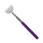 Back Scratcher, Telescopic Back Scratch, Back Scratcher, Pullable from 20cm to 68cm, Stainless Steel Massager Tool for House, Trip and Office