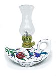 TurkCeramics by OMKAR INTERNATIONAL Turkish Floral Design Ceramic Lamp…