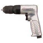 Ingersoll Rand Air Drill 7802RAKC, Heavy Duty Air Drill with 3/8" (10 mm) Keyless Chuck, Power Drill Machine, Comfort