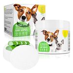 Dog Ear Cleaner Wipe 100Pcs: Cat Ears Eye Tear Stain Wipes Daily Cleaning, Pet Ear Care Wipes Avoiding Cats Ear Odor