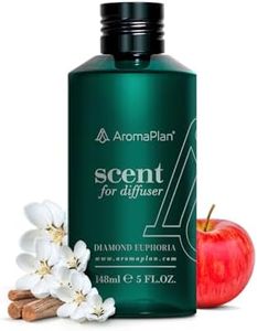 Aromaplan Hotel Scents Diamond Euphoria 5 Fl Oz (148ml), Home Luxury Aroma & Hotel Fragrance Diffuser Oil- Hotel Diffuser Oil for Aromatherapy- USA Made, Bigger Bottle, Bolder Aroma & Longer Lasting