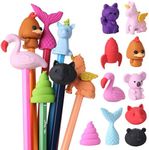 Mr. Pen- Animal Topper Erasers, 22 Pack, 8 Pack Take Apart Animal Erasers, Pencil Toppers, Pencil Erasers Toppers for Kids, Eraser Tops, Cap Erasers for Pencils, Fun Erasers Kids, Easter Egg Fillers