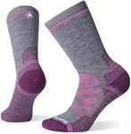 Smartwool Women's Hike Full Cushion Crew Socks, Medium Gray, M
