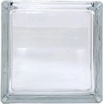 8" Decorative Craft Clear Glass Blo