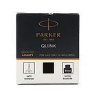 Parker Quink Bottle - Black Ink Color| 30 ML | Smudge Free Writing Experience | Precision Writing