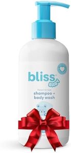Bliss Baby Shampoo and Body Wash, Premium 2-in-1 For Babies, Toddlers & Kids, Unscented & Hypoallergenic - Gentle Baby Soap - Vegan, Hydrating For Sensitive Skin - Avocado, Shea Butter & Calendula