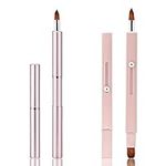 2 Pack Retractable Lip Brush, Doubl