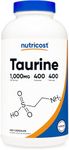 Nutricost Taurine 1000Mg, 400 Capsules