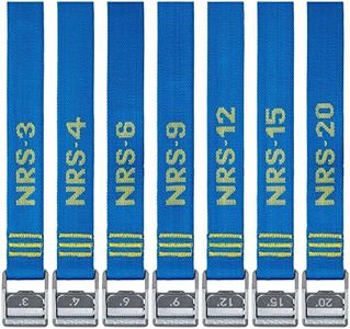 NRS 1.5" Heavy Duty Straps 4' Pair Iconic Blue