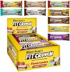FITCRUNCH Snack Size Protein Bars, 