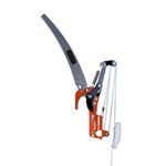 AASONS 2-Way Long Reach Extendable Trimmer Pole Pruner 350mm & Tree Pruning Saw Branch Cutter For Sawing & Shearing Lopper Fruit Picker Harvester Trimming Clipper Tool | 2.5m Rope Line (Without Pole)